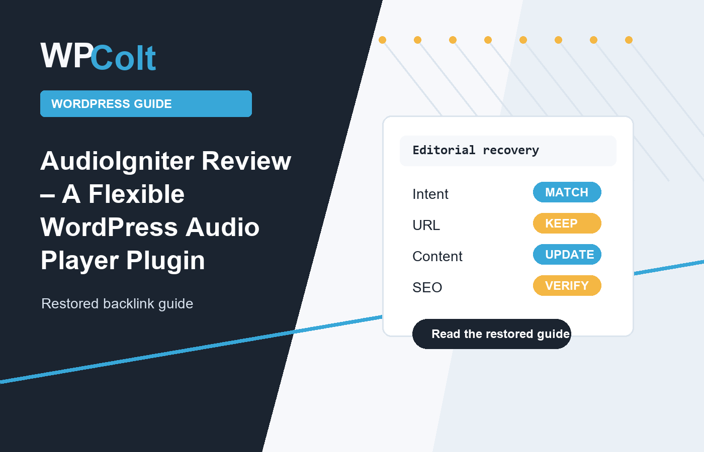 AudioIgniter Review – A Flexible WordPress Audio Player Plugin - WPColt updated guide illustration