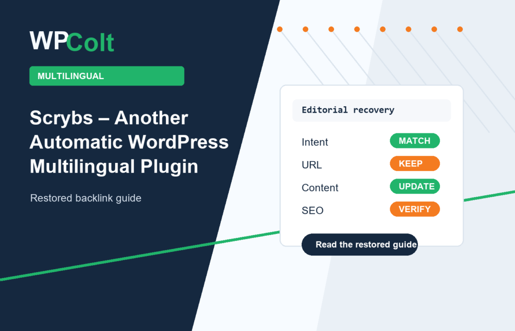 Scrybs – Another Automatic WordPress Multilingual Plugin - WPColt restored backlink guide image