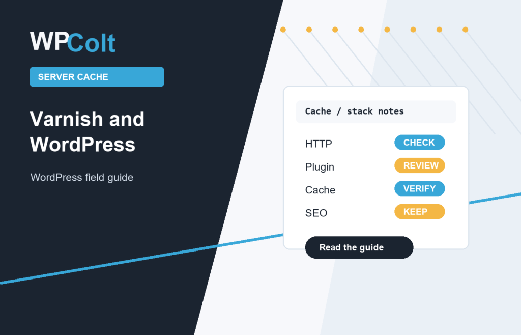 Varnish and WordPress: What It Does and How to Verify It - WPColt editorial guide featured image
