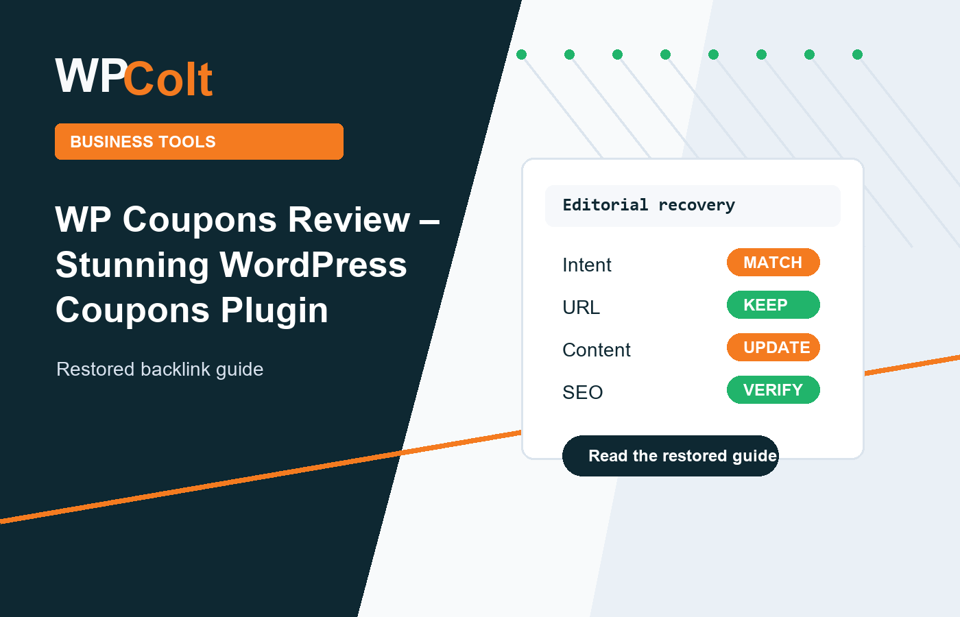 WP Coupons Review – Stunning WordPress Coupons Plugin - WPColt updated guide illustration